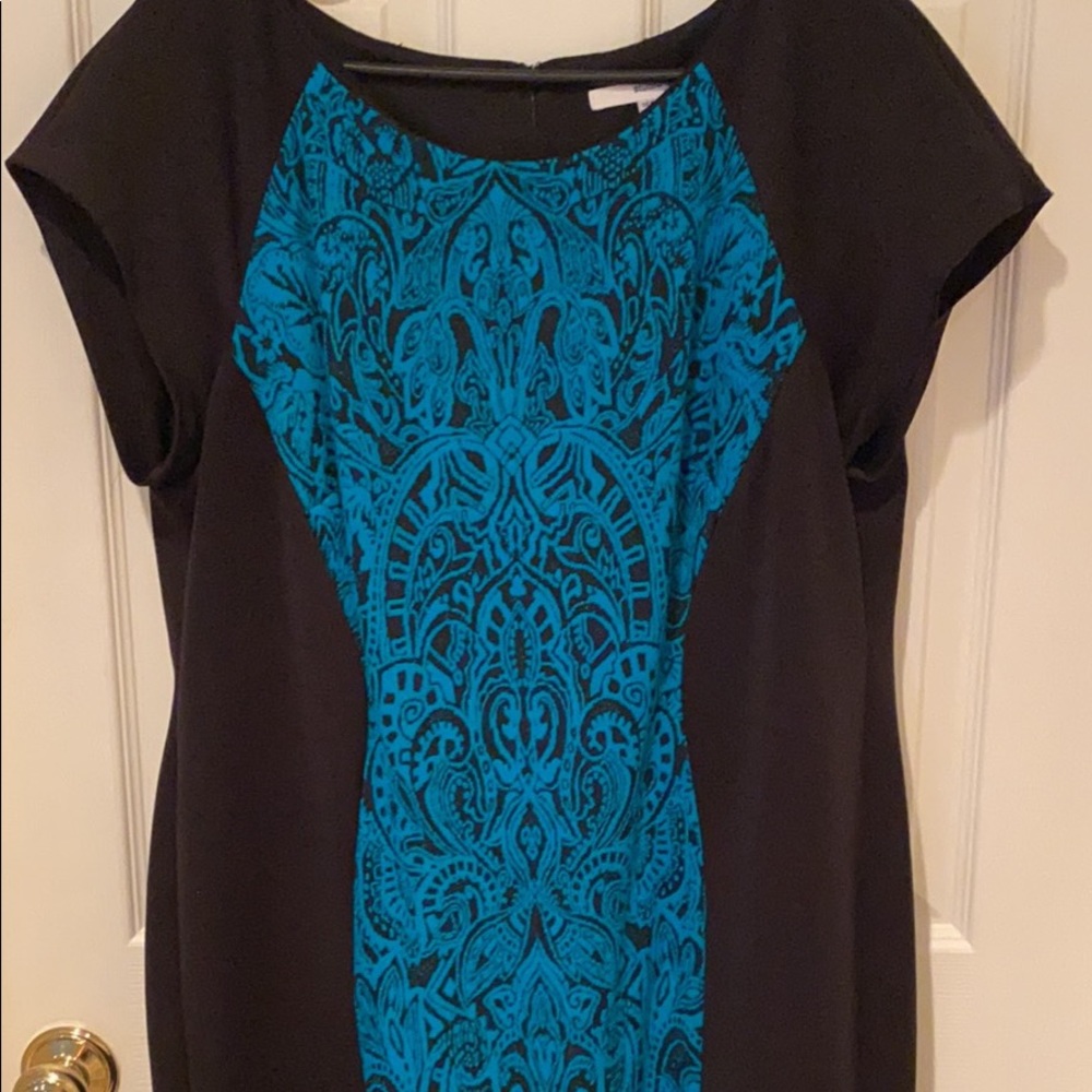 14w knee length dress